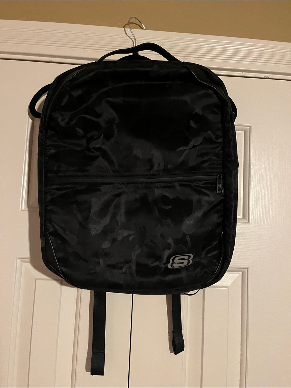 Skechers Black Camouflage-Print Backpack
